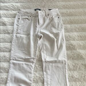 Buffalo David Bitton Women's Straight Leg Jeans in White